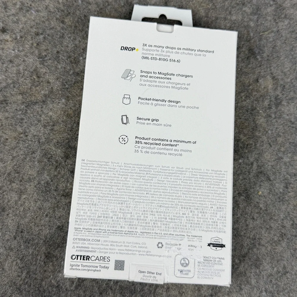 OtterBox Commuter Series MagSafe Case for iPhone 16 Black 77-99441 New